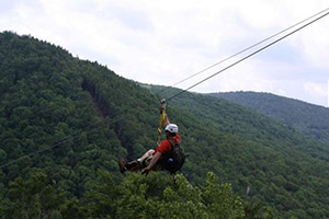 ziplining berkshires